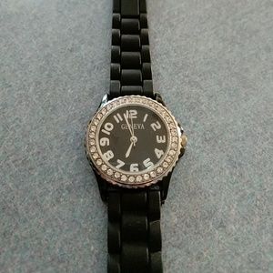 Stylish black women's watch
